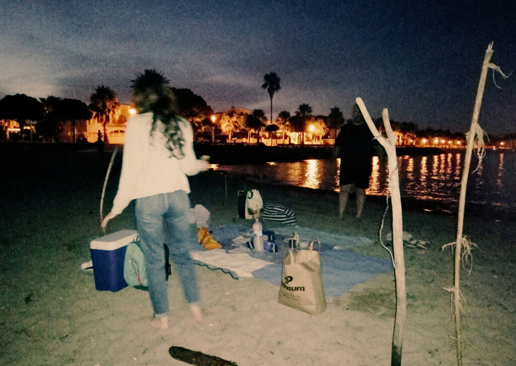 ritual de Sant Joan amb espelma