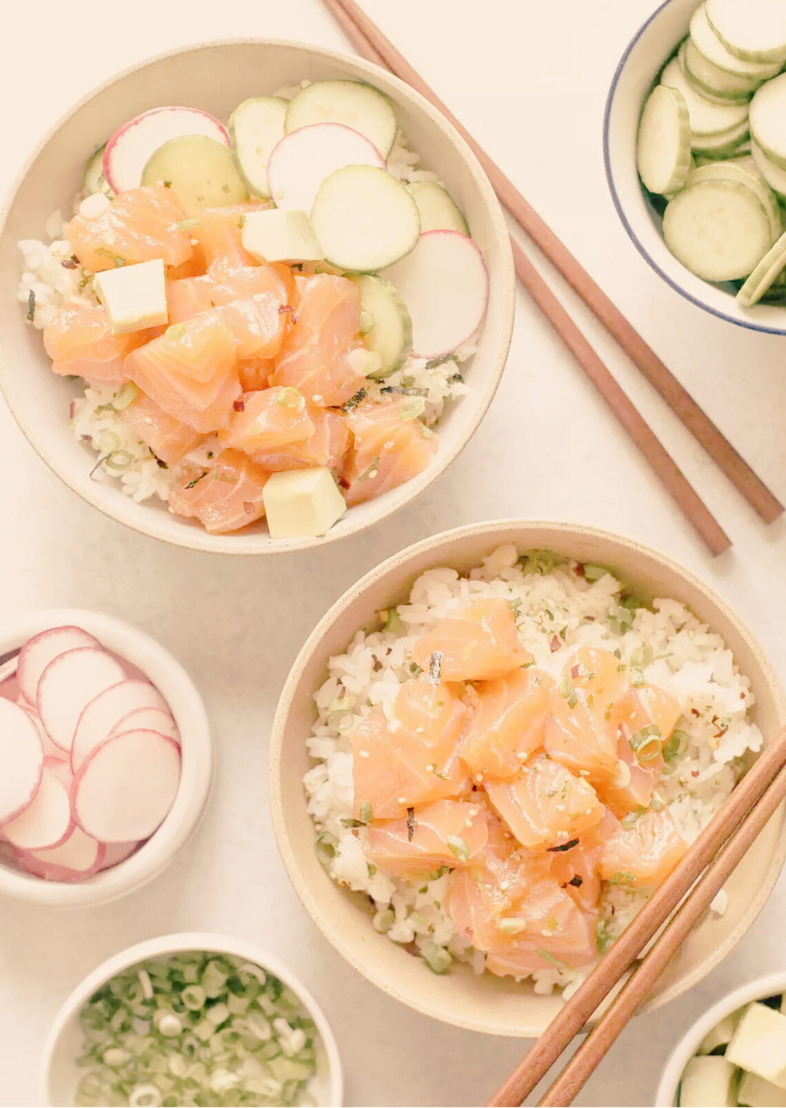 Poke Bowl amb salmó i alvocat