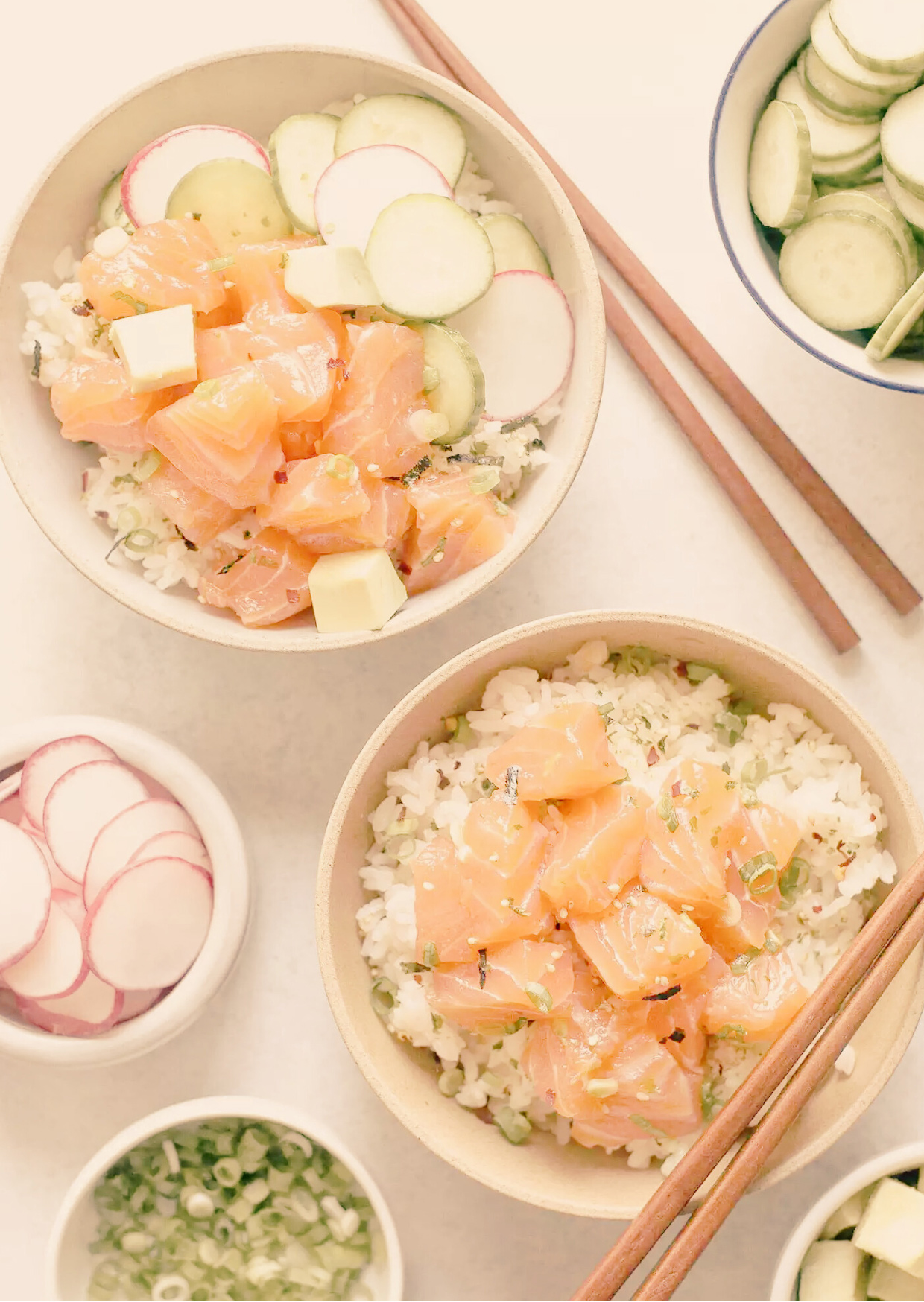 Poke Bowl amb salmó i alvocat