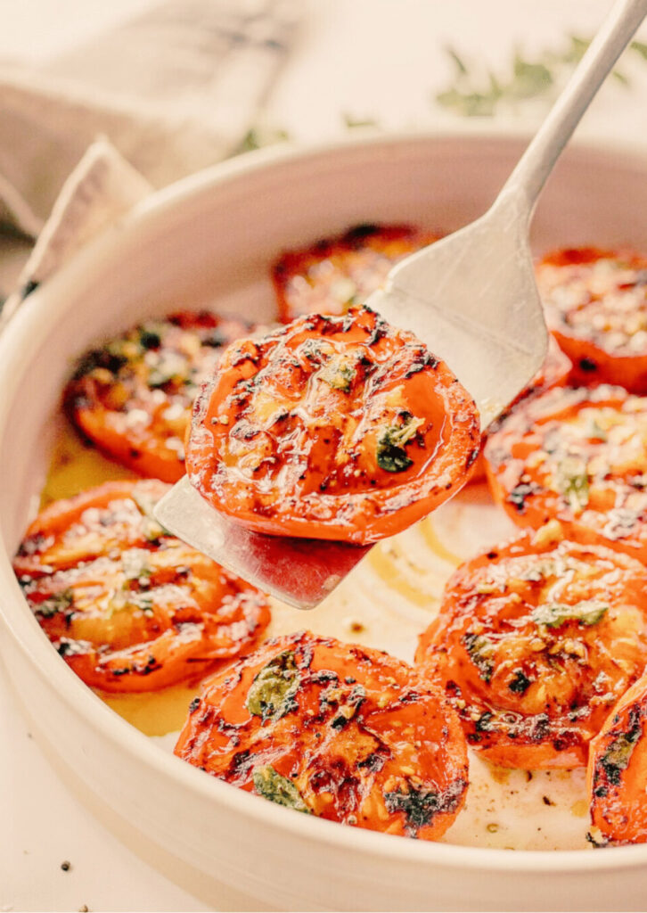 Tomàquets a la planxa