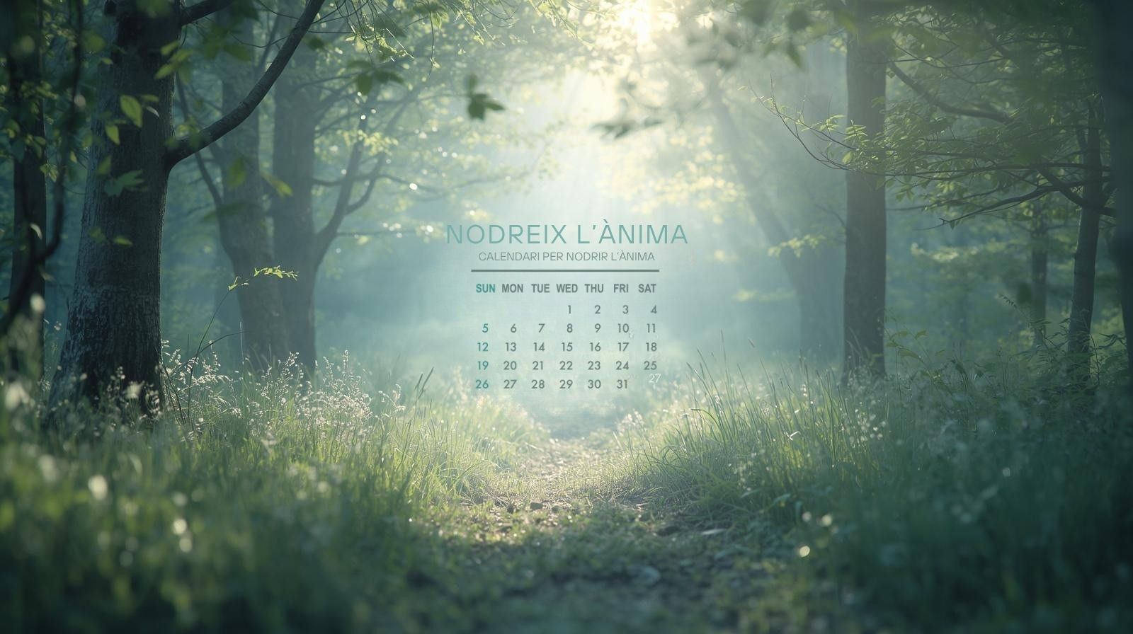 CALENDARI DE BENESTAR